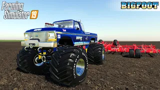 Farming Simulator 19 - BIGFOOT 4X4X4 Plows The Field