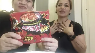 The SAMYANG CHALLENGE 2x SPICY Noodles
