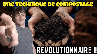 Le COMPOSTAGE facile, rapide, efficace et sans matériel que j'utilise au potager