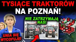 CAŁKOWITY PARALIŻ KOMUNIKACYJNY POLSKI! - największy protest rolników nadciąga