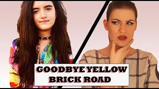 VOCAL COACH REACTS - ANGELINA JORDAN - Goodbye Yellow Brick Road