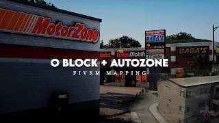 [FIVEM MLO] O Block + E 64th King Drive Chicago Hood [AUTOZONE, BABAS + 1 INTERIOR]