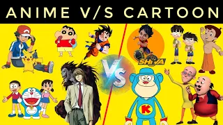 Japanese Anime VS Indian Cartoon | What is Anime in Hindi | Difference between Anime and Cartoon