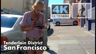 🇺🇸 San Francisco’s Tenderloin District | 😱 4K Ultra e-scooter Tour