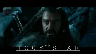 azog vs thorin ازور ضد توريين film the hobbit اغنية حماسية