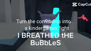 Turn the comments in to a kindergarten fight