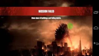 Godzilla: Strike Zone Android Movie Game Gameplay Trailer HD