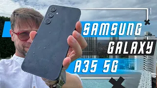 ШИКАРНЫЙ НЕ БЮДЖЕТНИК 🔥 СМАРТФОН SAMSUNG GALAXY A35 5G ИЛИ ЛУЧШЕЕ OPPO K11 600K В АНТУТУ И 4К