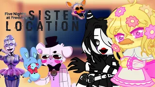 Fnaf 1 + Marionette react to Funtime Dance Floor || GCRV || FNAF || SL