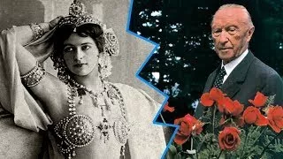 Mata Hari und Konrad Adenauer Große Leute in der Geschichte