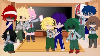 Some of class 1A react to Kaminari’s TikToks //shinkami//bakukiri//￼