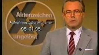 Aktenzeichen XY ungelöst (1.10.1982) Teil 4/7