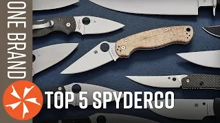 Top 5 Spyderco Knives: One Brand Collection Challenge