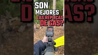 ¿SON MEJORES las RÉPLICAS de GAS? / 🌬vs⚡️ #airsoft #airsoftespaña