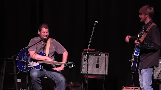 Two champions Alonzo Pennington and Caleb Coots playing their beautiful newly won Gretsch guitars!