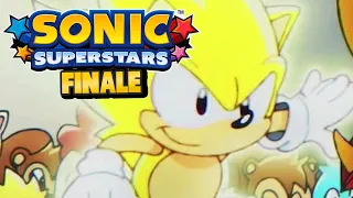 Sonic Superstars Part 5 LAST STORY TRUE ENDING SUPER SONIC Nintendo Switch Gameplay Walkthrough