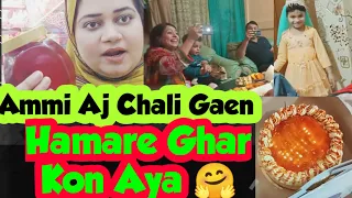 Hamare Ghar Mehman Ay🤗Ammi Aj wapis Chali Gain Hussain Udas 😞My daily vlogs#nosheenmultani