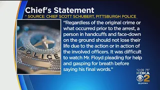 Pittsburgh Police Chief Scott Schubert Responds To Death Of George Floyd