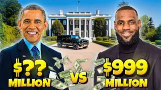 Obama vs Lebron James - LIFESTYLE BATTLE
