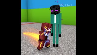 When Enderman Ping 1000 Plays Squid Game Red Light Green Light | Monster School Minecraft Animations