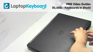 How to Replace Dell Precision 17 7000 Latitude 15 5000 Series 7510 Laptop Keyboard & Palmrest,Repair