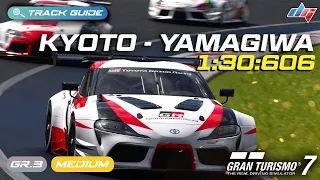 Gran Turismo 7 | Kyoto Driving Park - Yamagiwa Track Guide | GR Supra Gr.3