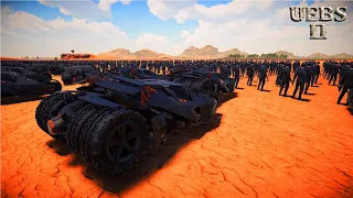 NEW UNIT | BATMOBILE & JOHN WICK vs 1,000,000 TROLLS | Ultimate Epic Battle Simulator 2 | UEBS 2