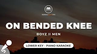 On Bended Knee - Boyz II Men (Lower Key - Piano Karaoke)