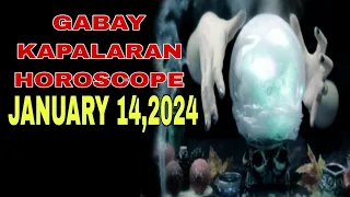 GABAY KAPALARAN HOROSCOPE JANUARY 14,2024 KALUSUGAN,PAG-IBIG AT DATUNG-APPLE PAGUIO7