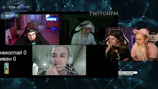 VISSHENKA смотрит Топ Моменты с Twitch | Злой Иван Золо | Десаут Циркач | Братишкин Пишет Крупным