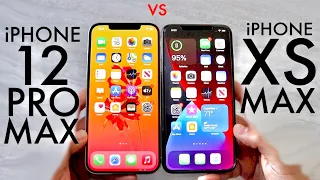 iPhone 12 Pro Max Vs iPhone XS Max! (Comparison) (Review)