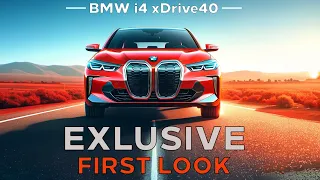 BMW i4 xDrive40 First Look: More Fun Than Tesla? Top Tech & Drive Review!