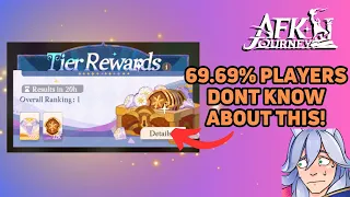 The Secret Guild Feature that You Need to Know!【AFK Journey】