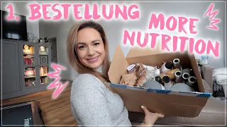 Meine 1. More Nutrition Bestellung🤫• Monatsziel erreicht!🤩• XXL Food Haul • Maria Castielle