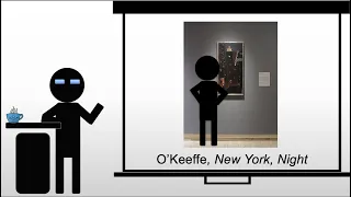 O’Keeffe New York Night