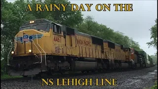 A Rainy Day On The Lehigh Line