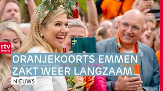 De nasleep van Koningsdag Emmen, brand op de A28 en Jan Kruis museum viert feest | RTV Drenthe