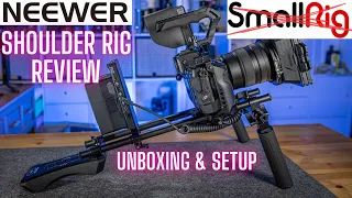 Amazing at twice the price: Neewer SR004 Shoulder Rig Kit Review/setup