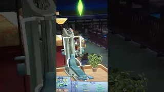 Sim getting electrocuted