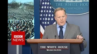 Sean Spicer's most memorable moments at the podium - BBC News