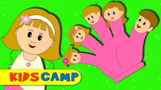 Finger Family Song + More Nursery Rhymes And Kids Songs by KidsCamp