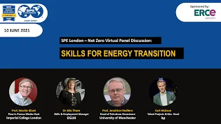 SPE London Net Zero Panel Discussion - Skills for Energy Transition