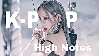 k-pop high notes that make me fly (female ver.) pt. 1