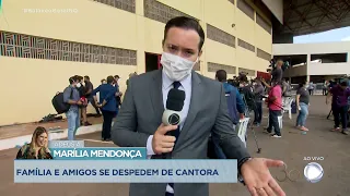 O ADEUS A MARILIA MENDONÇA: FAMÍLIA E AMIGOS SE DESPEDEM DE CANTORA