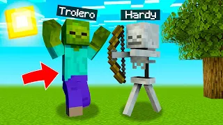 MINECRAFT pero JUGAMOS COMO MONSTRUOS 😱💀 MINECRAFT ALEATORIO