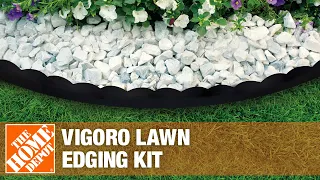 How to Use the Vigoro Lawn Edging Kit | The Home Depot