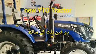 New YTO Tractor Agri master 854p  two fan belt ke sath