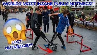 CRAZY Public Nutmegs In London!! 125+ PANNAS!!