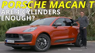 new Porsche Macan T REVIEW - 2022 Macan facelift in the purist sports version? 🤔