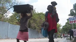 Thousands displaced by gang Violence in Haiti
